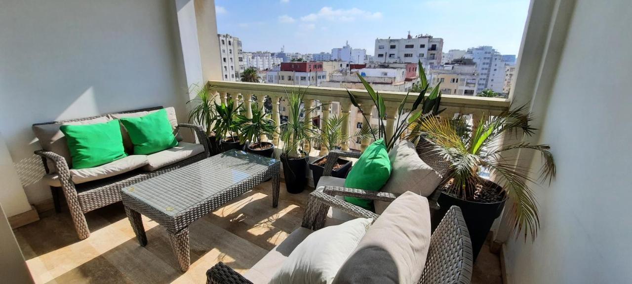 Grand Appartement De Luxe Vue Mer Casablanca Buitenkant foto