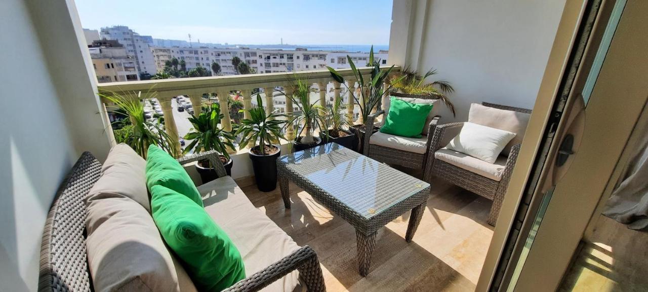Grand Appartement De Luxe Vue Mer Casablanca Buitenkant foto