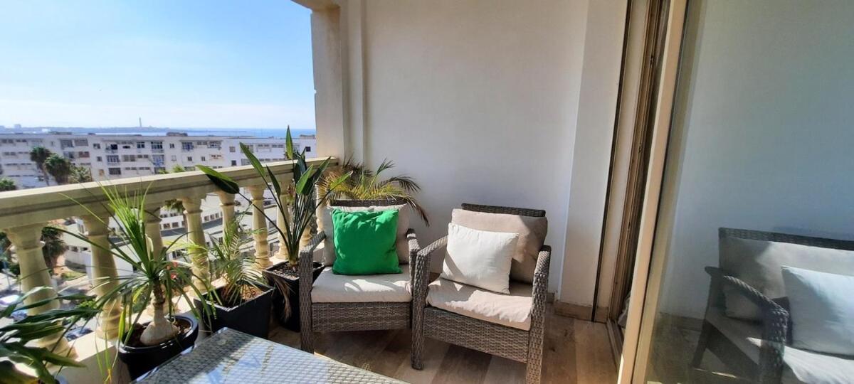 Grand Appartement De Luxe Vue Mer Casablanca Buitenkant foto