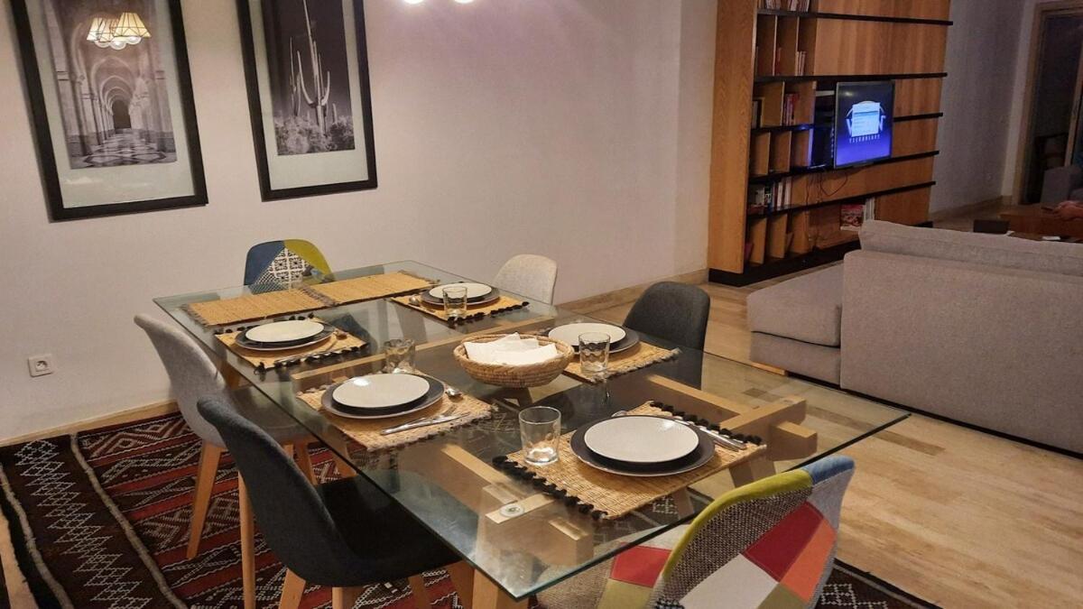 Grand Appartement De Luxe Vue Mer Casablanca Buitenkant foto